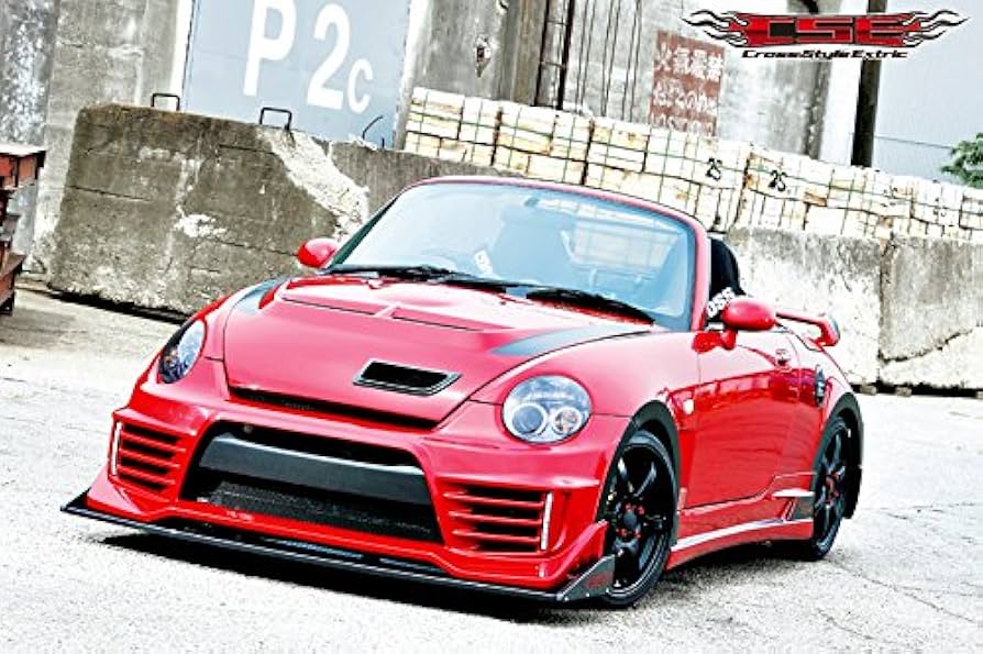 ダイハツ　コペン(L880K) 社外バンパー3点セット TAKE OFF コペン L880K CROSS STAGE 3点セット : エアロ