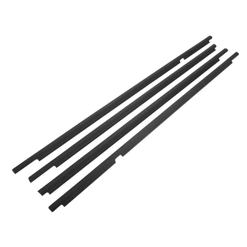 Striscia Tenuta Portiera 4 Pezzi Guarnizioni Modanature Portiera Per Toyota Per Corolla Per Altis 4 Porte 2003-2008 Finestrini Guarnizioni Cinture Sicurezza Guarnizioni