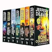 Lincoln Rhyme Thrillers Series Books 1 - 7 Collection Set by Jeffery Deaver (Bone Collector, Coffin Dancer, Empty Chair, Stone Monkey, Vanished Man, Twelfth Card & Cold Moon)