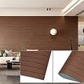 3D Wall Panels Peel and Stick – 15.74"x118" PVC Faux Wood Grain Texture, Self Adhesive Waterproof Wall Covering, DIY Accent Wall, Sofa Background Backsplash & Modern Home Decor, Covers 12.9 sq.ft