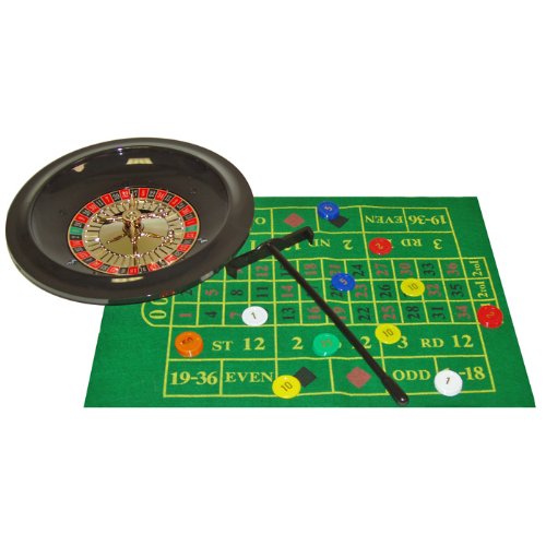 Trademark Poker 10-TFB311-10 Deluxe Roulette Set with Chips