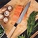 Imagen de CUCHILLO DE ACERO INOXIDABLE CON MANGO DE MADERA DE ARCENIPON YANAGIBA 24 cm 3C