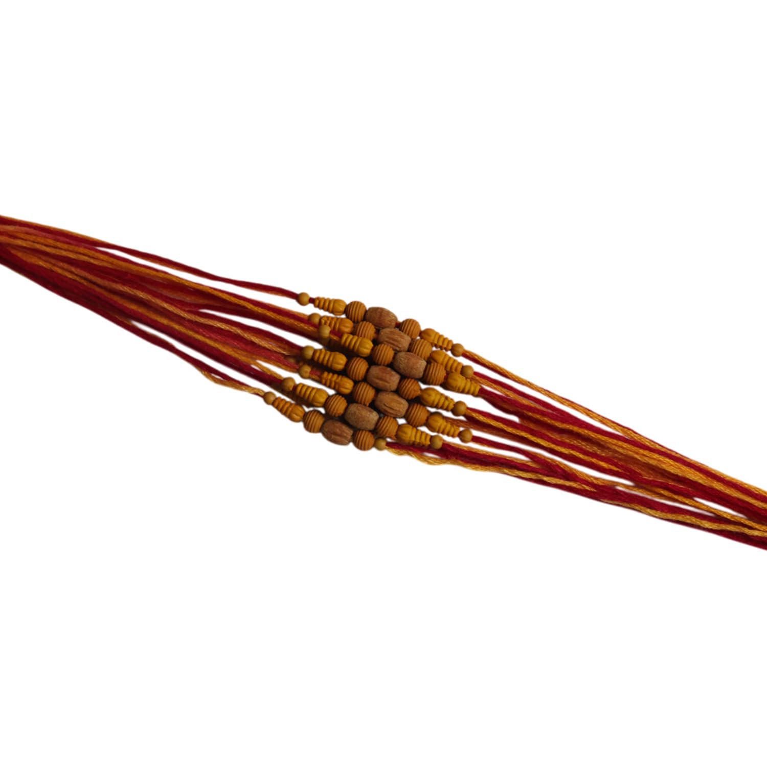 Crafty Creations presents Traditional Designer Rakhi for Brother on Raksha Bandhan gifting (Set Of 12 Chandan Rakhi)-image-36