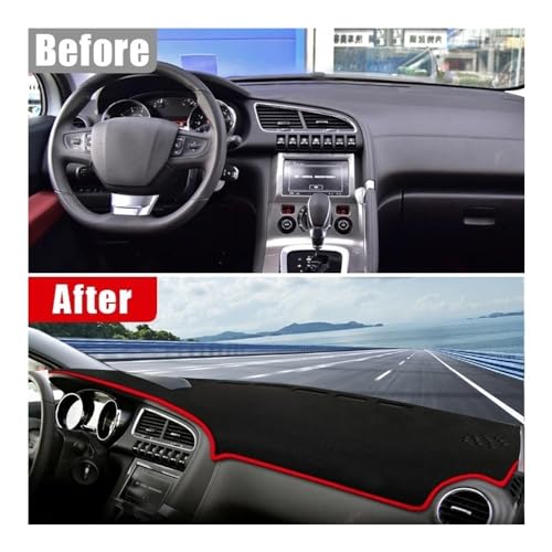 Coussin de tableau de bord Peugeot 3008 pour un confort de route 2008-2015