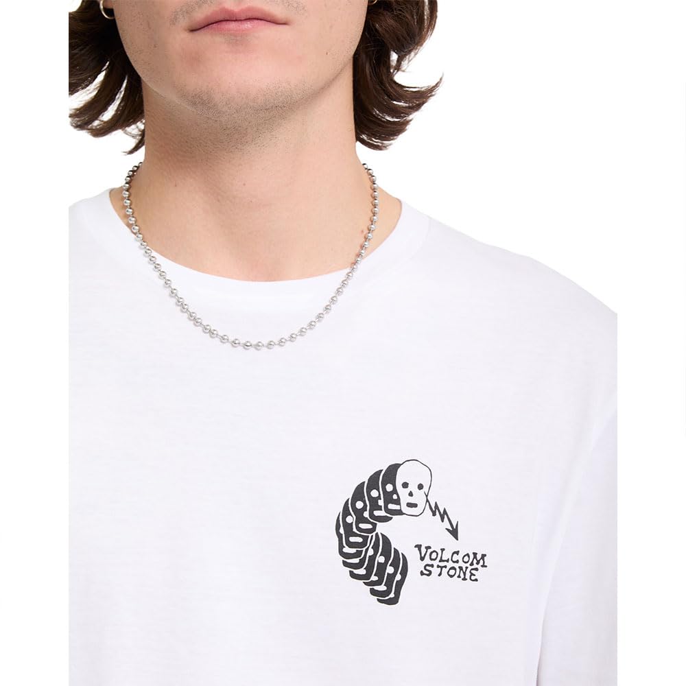 Volcom Camiseta De Manga Corta Felix Skull Basic L