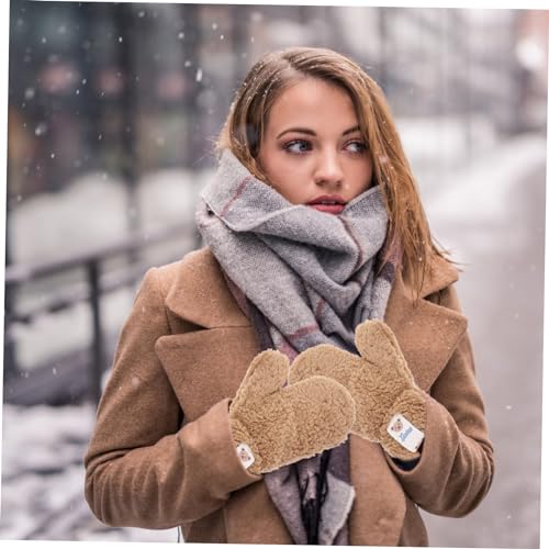 Gloves Heat Mittens for Boys and Girls Winter Gloves Thicken Cartoon Mittens 6