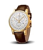Pulsometer Kronsegler DR.House Herren Chronograph vergoldet-silbern