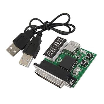 Ever Forever USB/Parallel Laptop Motherboard Analyzer/Diagnostic Fault Finder Tester