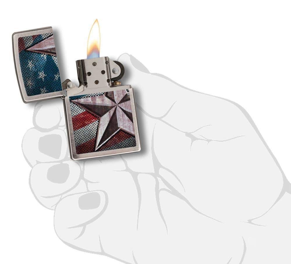 Zippo accendino 49238 Bob Marley blu, ricaricabile, antivento