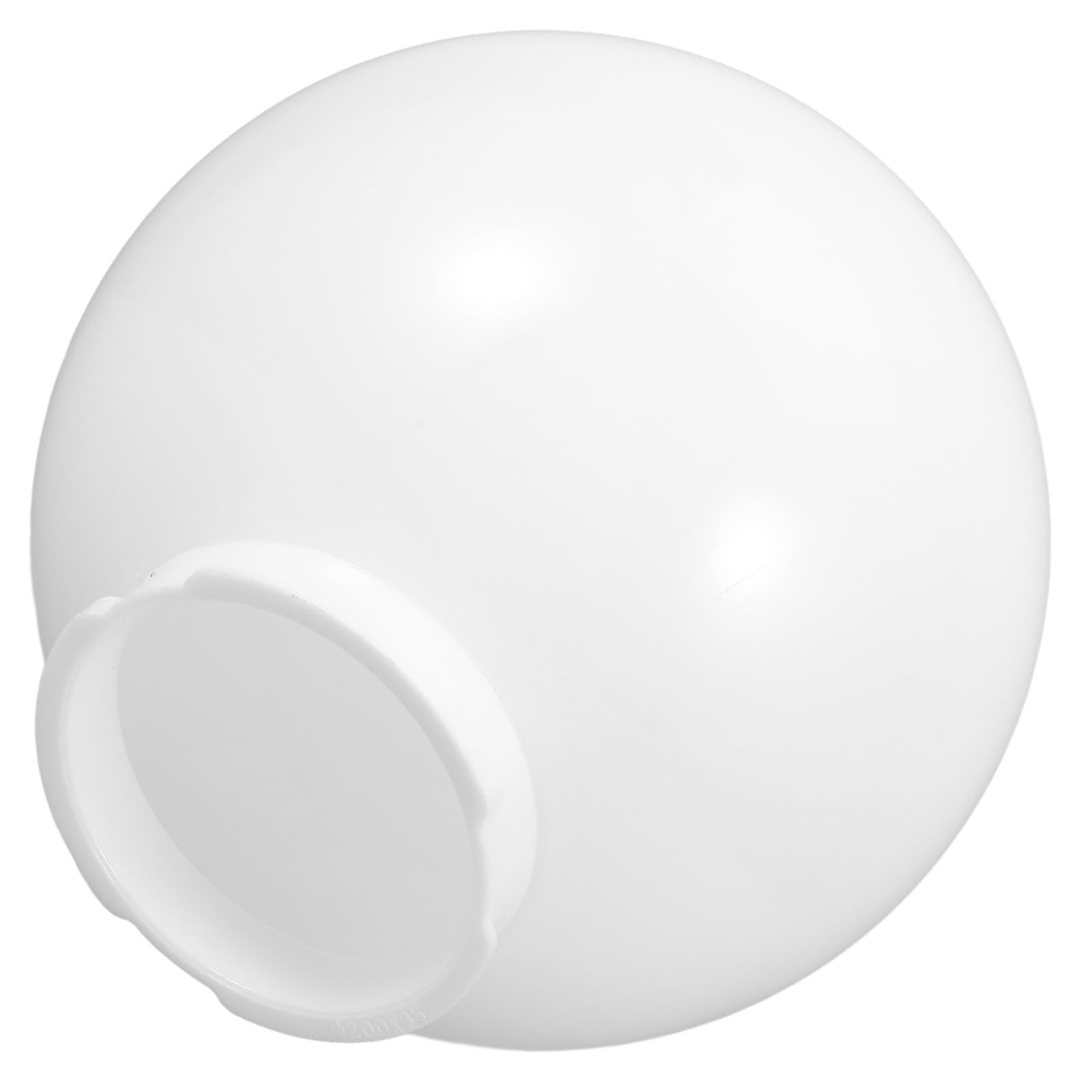 RUNROTOO Replacement Acrylic Globe Lamp Shade Cover 20Cm Diameter for Outdoor Wall and Post Light Fixtures