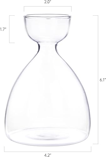 Miniatura 7 de Jarrón de iniciación de brotes de aguacate, maceta para interior de árbol de aguacate, kit de jarrón de cultivo de semillas de jardín de vidrio,