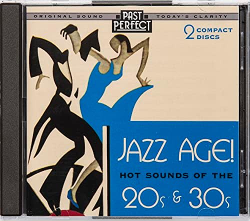 Jazz Age, Remastered 2-CD Set: Hot Sounds Of The 20s & 30s. Jazz Musicians. Jazz Masters. Some Of America's Finest Jazz Legends. From The Original Recordings. No Hisses Or Crackles. 1920s 1930s