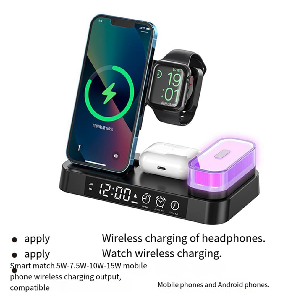 Utilisez Une Montre à Prise USB Chargeur sans Chargeur sans Support de Téléphone de Charge sans Réveil Base de Chargement
