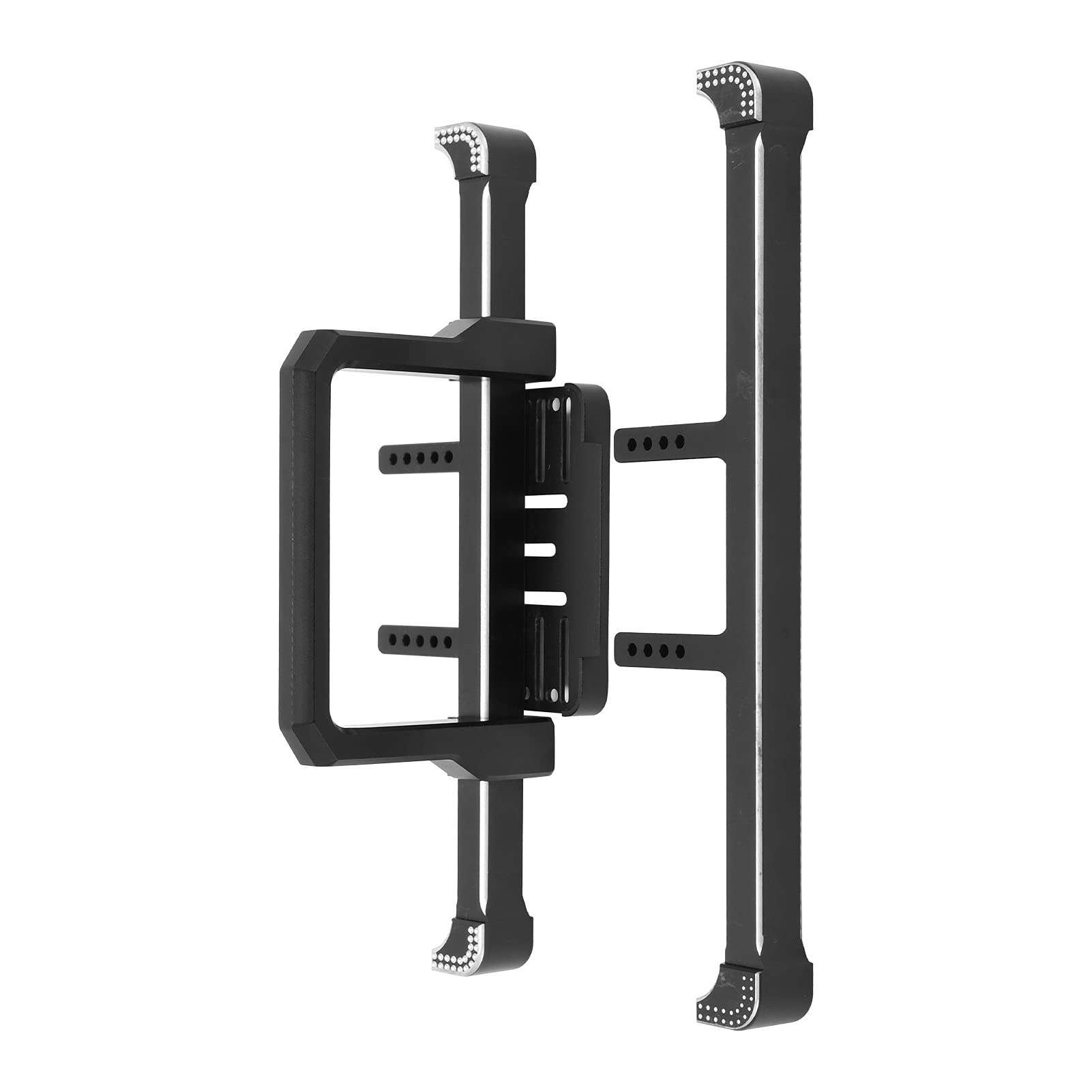 Piastra Paratiranteria in Alluminio per Paraurti Anteriore STEALTH (Prova Pedone) - Rock's 4x4