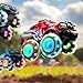 Vroomix 3Pack Monster Truck Toy - Toy Truck with Flashing LED Wheels - Light-Up Cars for Toddlers - Birthday Gift for Boys Girls - Friction-Powered