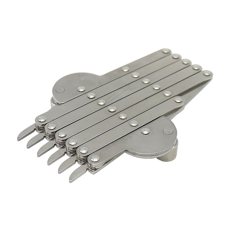 Equal Space Divider Woodworking Tool Dovetail Woodworking Ruler,Dovetail Tool,High Precision Hand Ruler,Uniform Scale‌