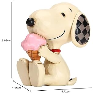 Amazon.co.jp: enesco Jim Shore スヌーピー アイスクリーム
