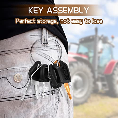 9Pcs Chiave di Accensione di Ricambio Set di