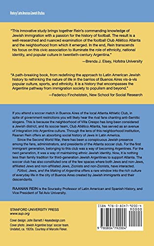 Fútbol, Jews, and the Making of Argentina
