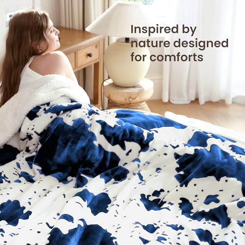 Image of Heated Blanket Queen Blanket - Fast Heating Electric Blanket, Soft Flannel Heated Throw with 4 Time Settings,10 Heating Settings, Warm Gifts for Women & Mom & Grandma