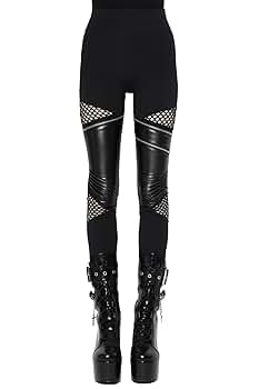 Killstar Neo Noir Goth Punk Bondage Alternative Zip Fishnet