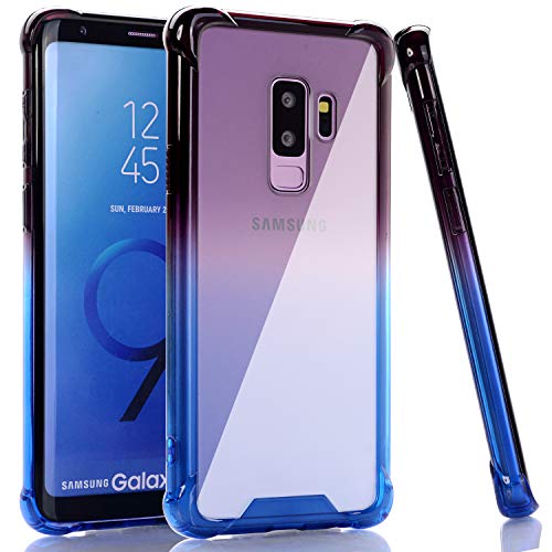 BAISRKE Galaxy S9 Plus Case, Shock Absorption Flexible TPU Soft Edge Bumper Anti-Scratch