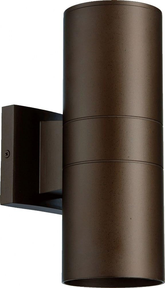 720-2-86, Cylinders Wall Sconce Lighting, 2 Light, Oiled Bronze