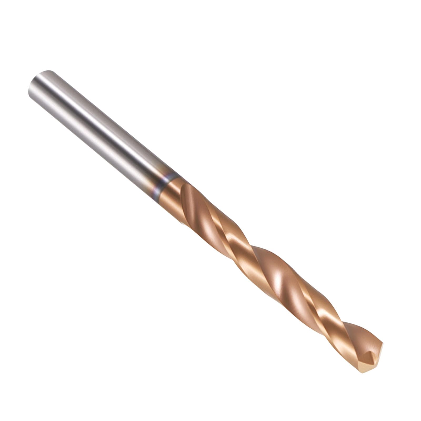 PATIKIL 3mm Drill Bit, Carbide Twist Jobber Bits Straight Shank 130° for Drilling Hard Metal Alloy Steel Stainless Steel Titanium Alloys - 1 Pack