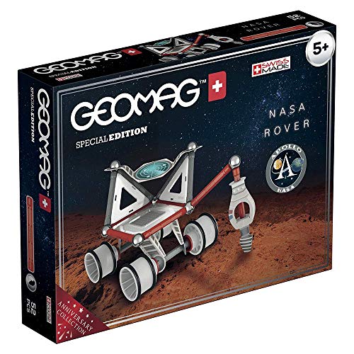 GEOMAG - NASA LUNAR ROVER - 52 Piezas - Reproduce con Bloques Magn&eacute;ticos el...