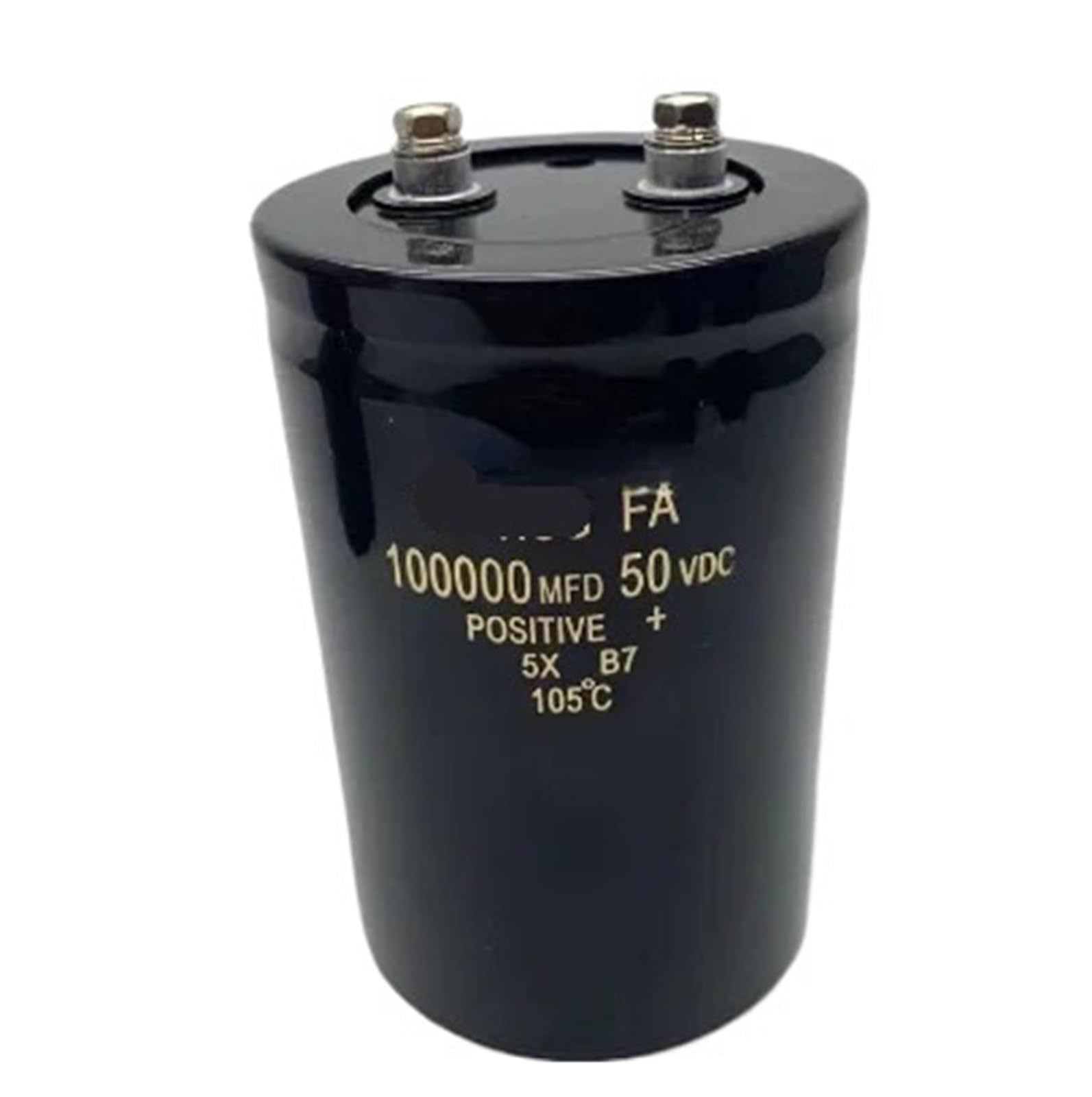 (1PCS) 50V100000UF screw Electrolytic capacitor 100000MFD50WV capacitor Capacitance