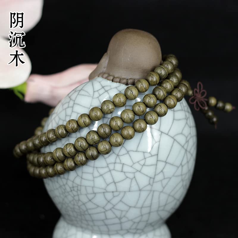 法螺貝31cm Amazon.com: xiexuelian 金丝楠木手工磨阴沉木108四川猫眼纹理