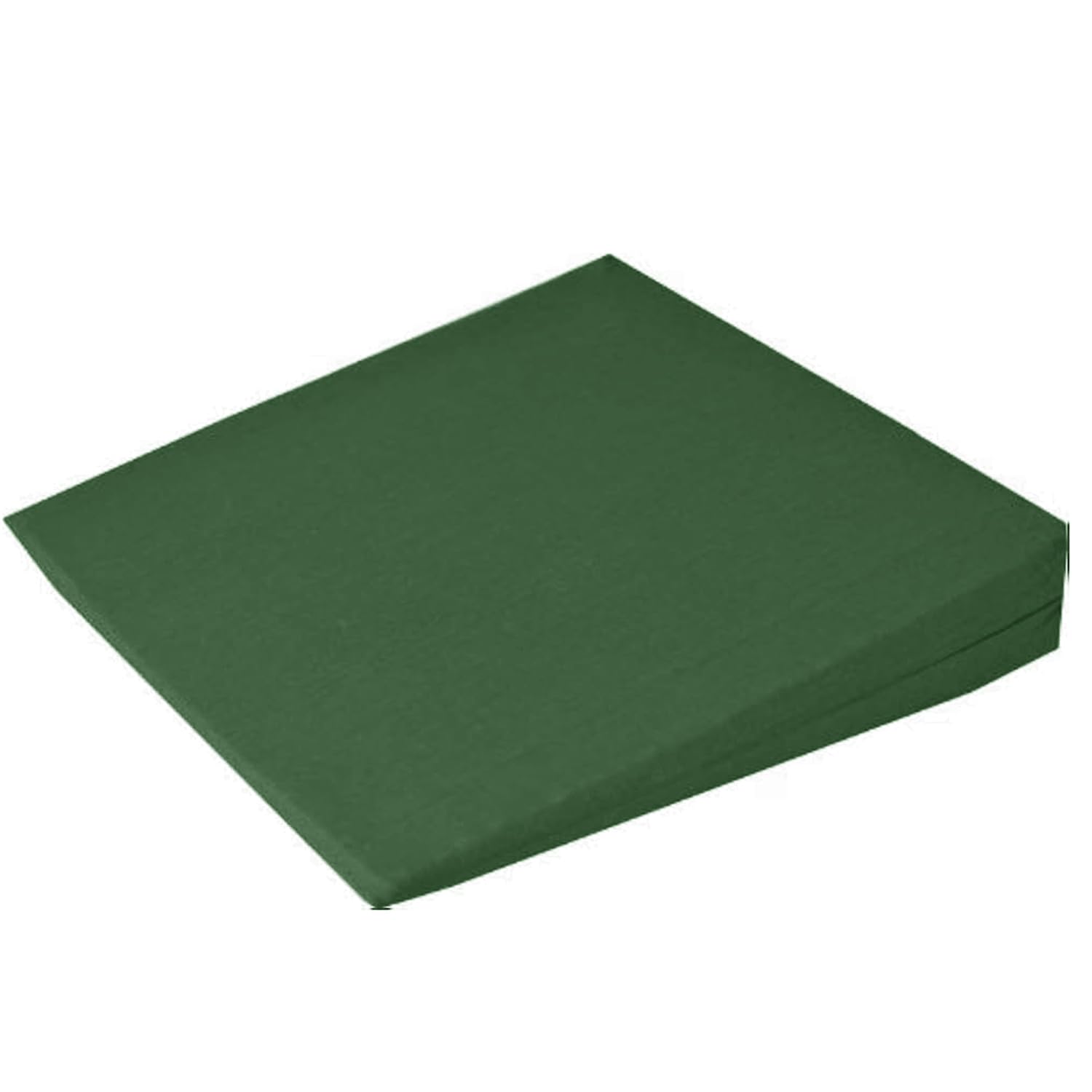 Brillars 11 Degree Wedge Seat Pillow for Back Pain Relief & Posture Support – Ideal for Comfort During Long Sitting Periods – 37x37x9cm (Bottle Green) — image 1