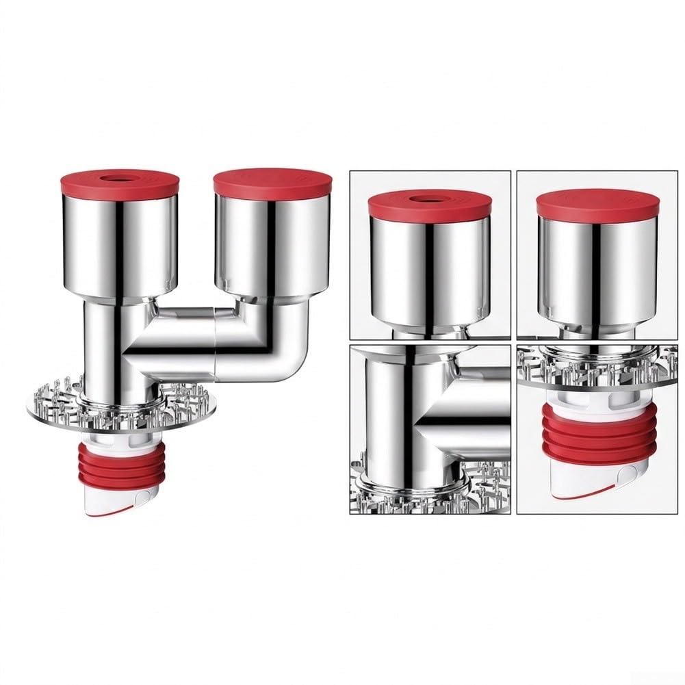 Conector Tubo Desagüe Lavadora Giratorio 360 Grados
