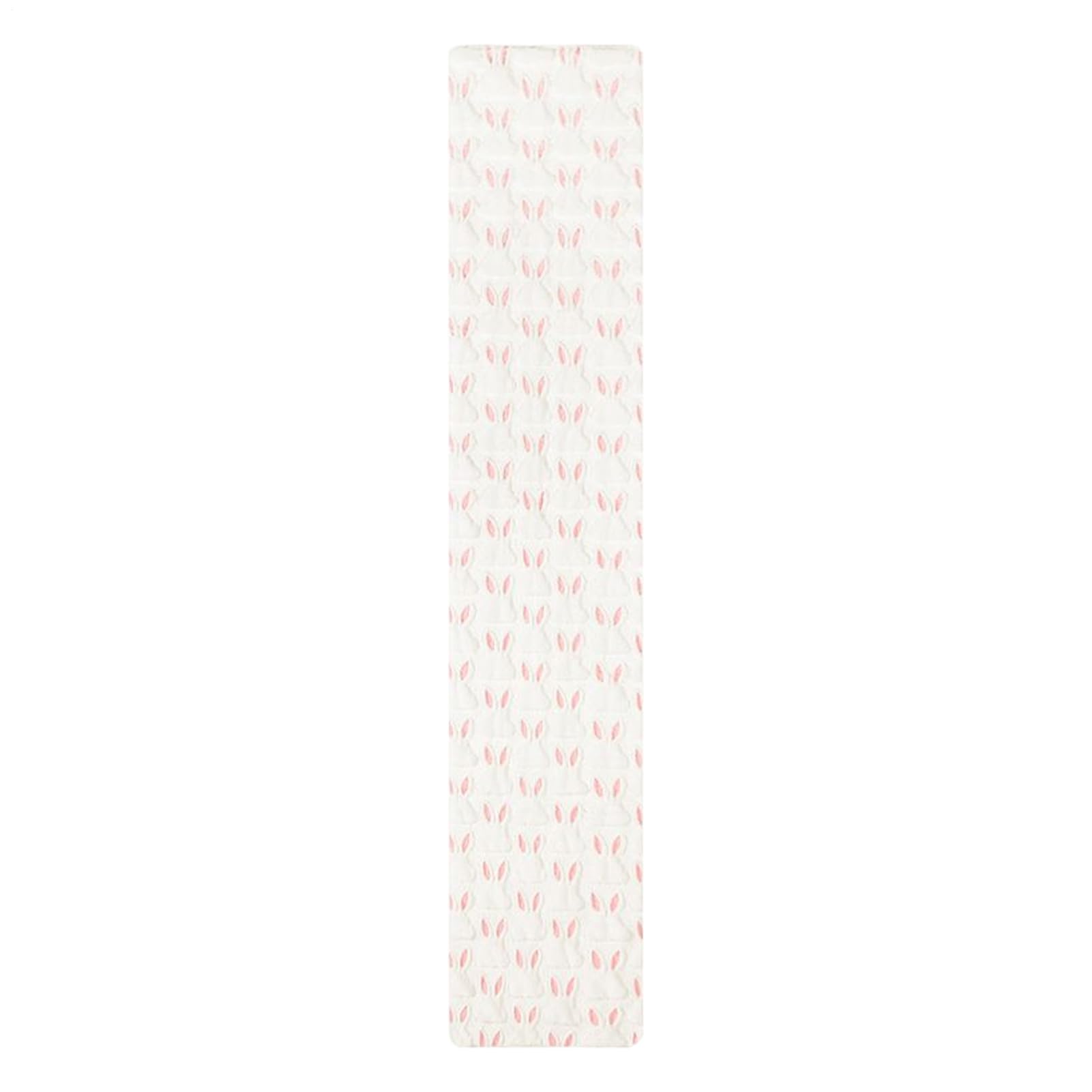 Chemin de table de Pâques lapin en tissu déco table de fête thème vacances de printemps