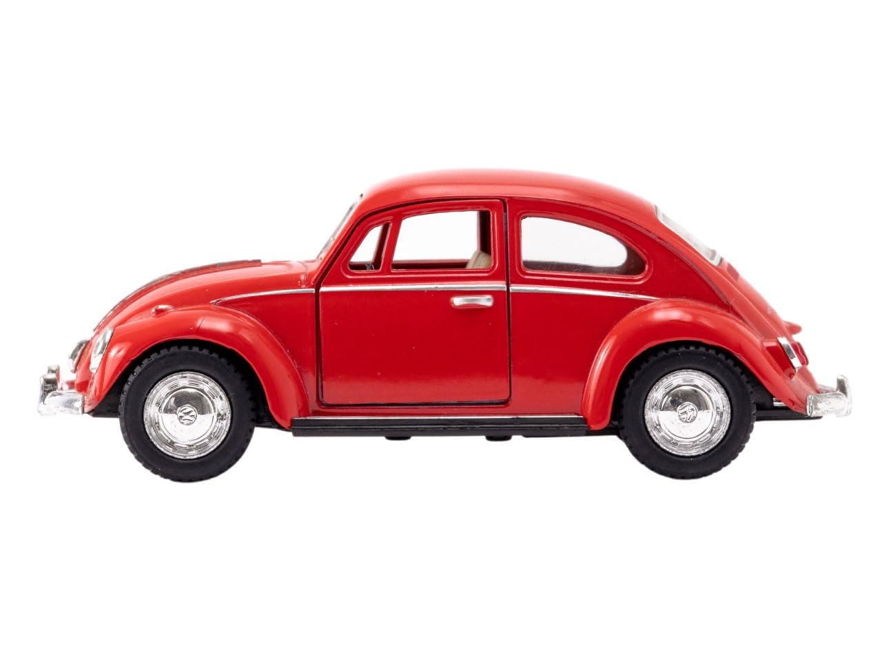 Easy Toys model car compatible with Classical Beetle 1967. Scale toy car with opening doors. Car modeling. (Red) - Image 3
