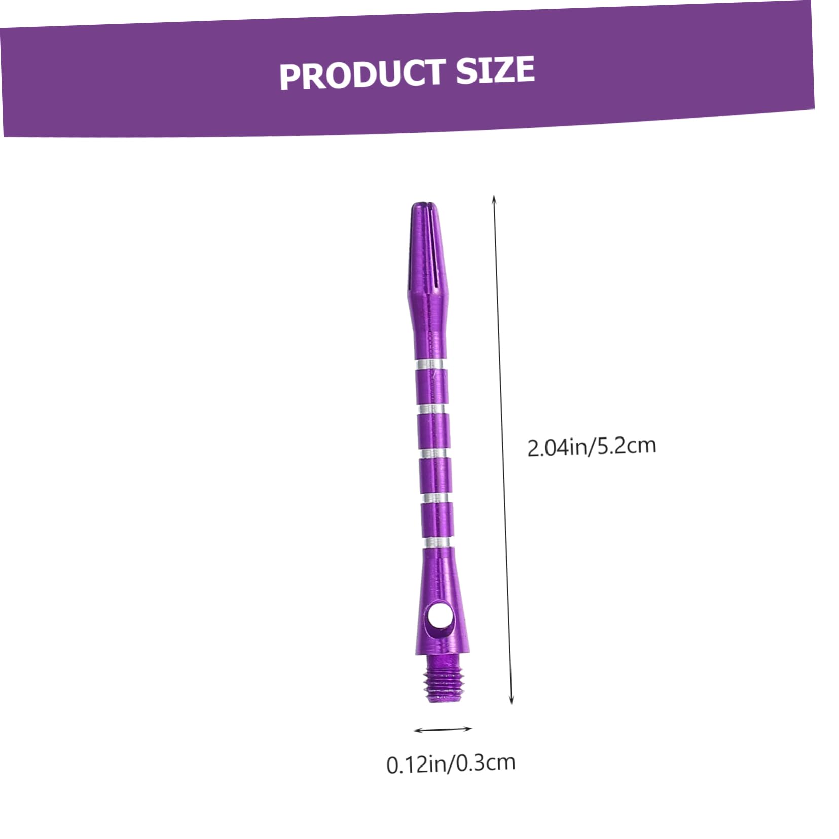 POPETPOP 18Sets Aluminum Alloy Accessory Shafts Flights Standard Thread Line Design Complete Accessories Kit for Enthusiasts