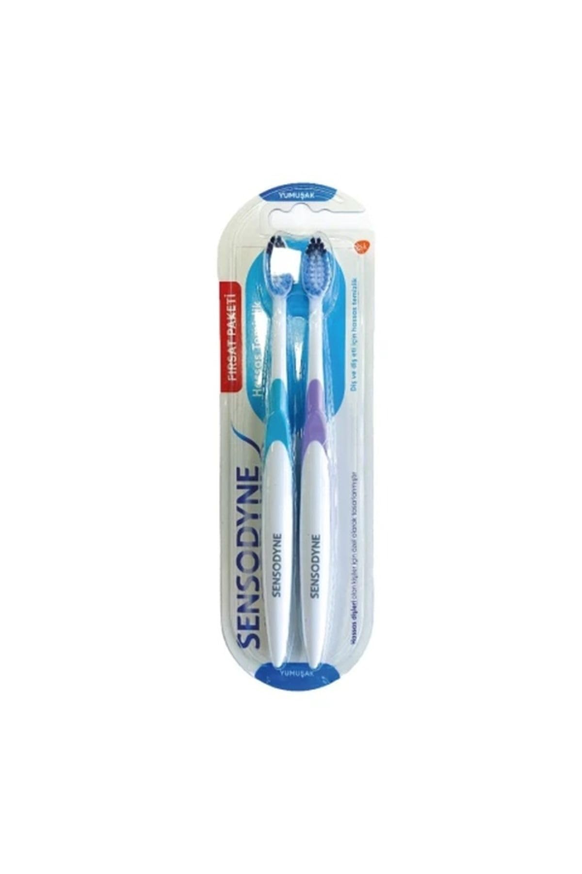 Sensodyne Hassas Temizlik Diş Fırçası Yumuşak 2 'Li Fırsat Paketi