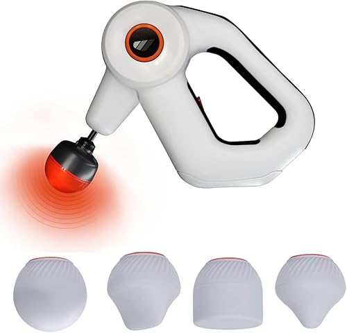 Wellbody Lite Pistola de masaje de calor Dispositivo de masaje de tejido profundo Tecnología Heatball Portátil silencioso Herramienta de masaje