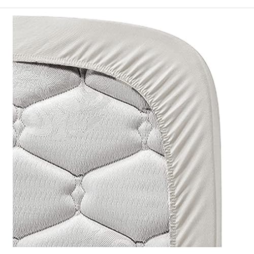 Image of Maximus 100% Waterproof Terry Cotton Ultra Soft Mattress Protector Bed Cover, Breathable and Elastic Fitted Bed Cover - 78x84 Inch / 6.5 X 7 Feet - King Size Bed, White