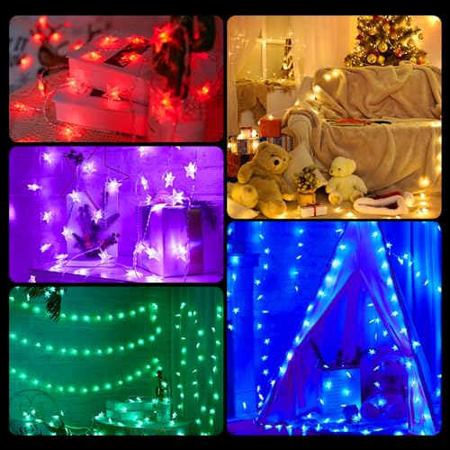Minetom ASIN Color Changing Star String Lights thumb #4