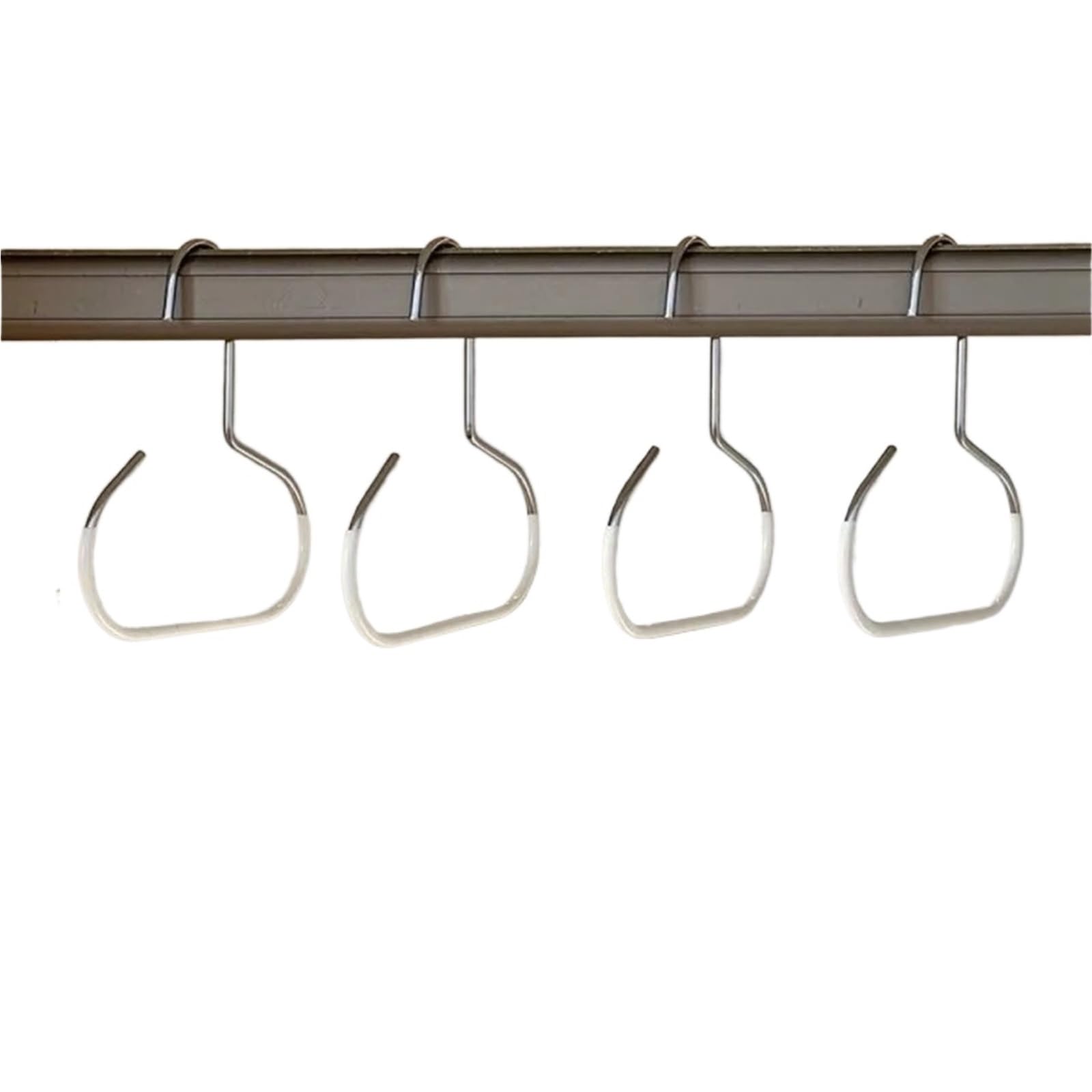TRRYUIP Hat Storage Circle Ring Hat Hanger Baseball Cap Organizer 8 Hats Display Rack Scarf Towel Tie Storage Holder For Bedroom(White-4pcs)