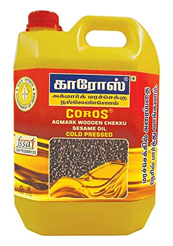 Wooden Chekku Cold pressed Sesame Oil 5Ltr