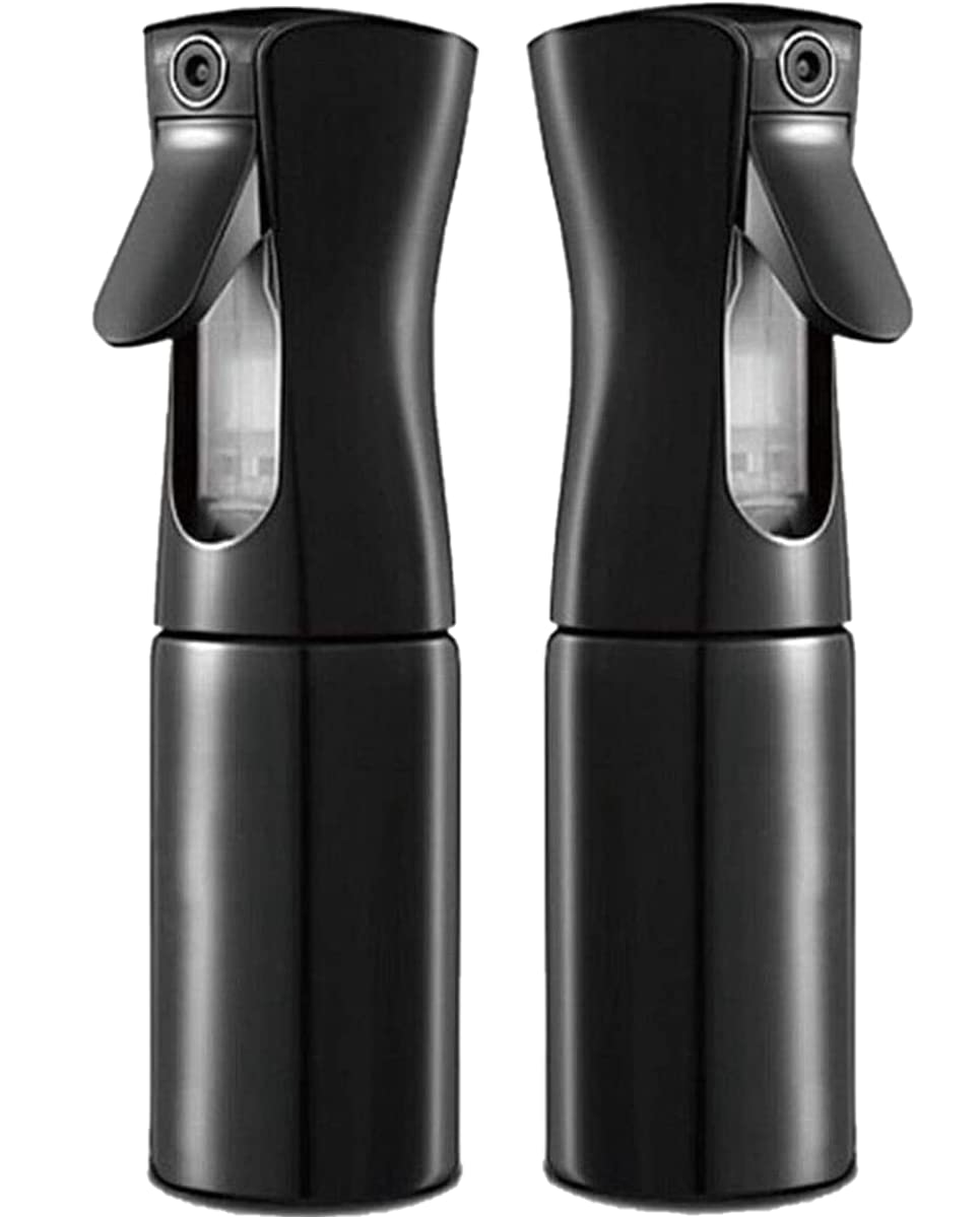 2 Packs Professional 150ml Hair Spray Mist Bottle| Continuous Fine Mist Spray| Multi-Purpose