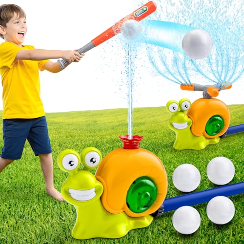Water Sprinkler Baseball Toys for Kids: Outdoor Water Toys for Ki...