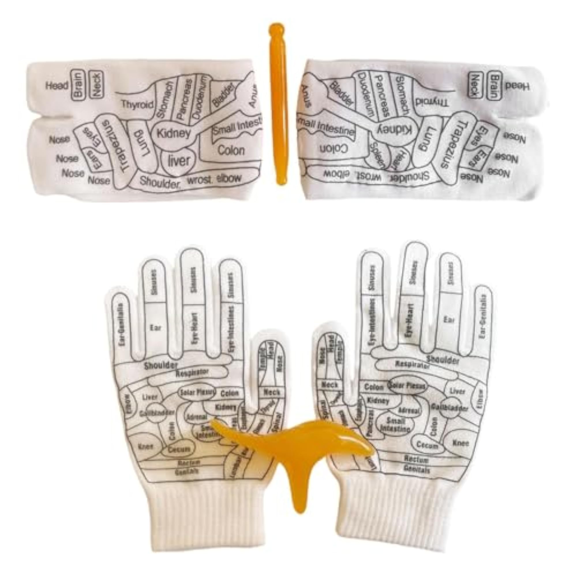 Reflexology Socks and Gloves Tool Set for Beginners