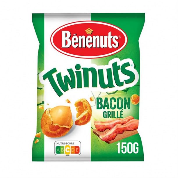 Winuts Bennuts – sabor a tocino 150 g – Cuatro artículos