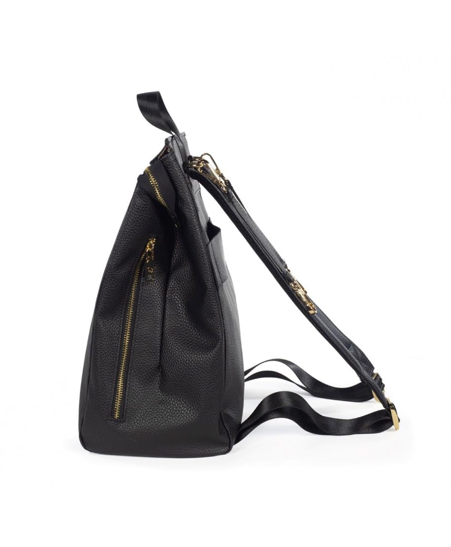Pasito a Pasito London Black - Mochila Cambiador Unisex bebé
