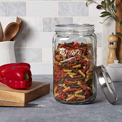 Mason Craft & More Extra Large 4.6 Liter Pop Up Canister for Kitchen