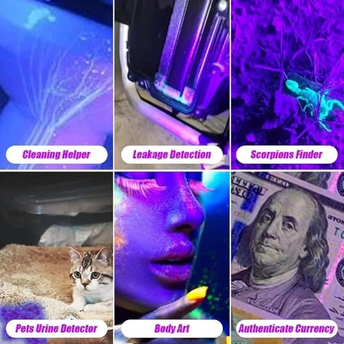 Image of 20W 365nm UV Black Light Detector for Resin Scorpion Rockhounding Pet Urine