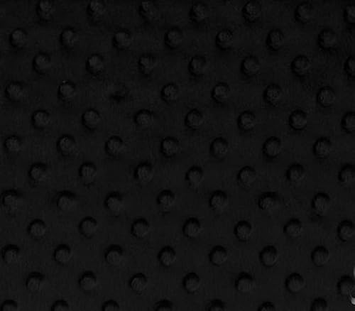 Minky - Punto de tela color negro 60 pulgadas de anchovendido por The Yard